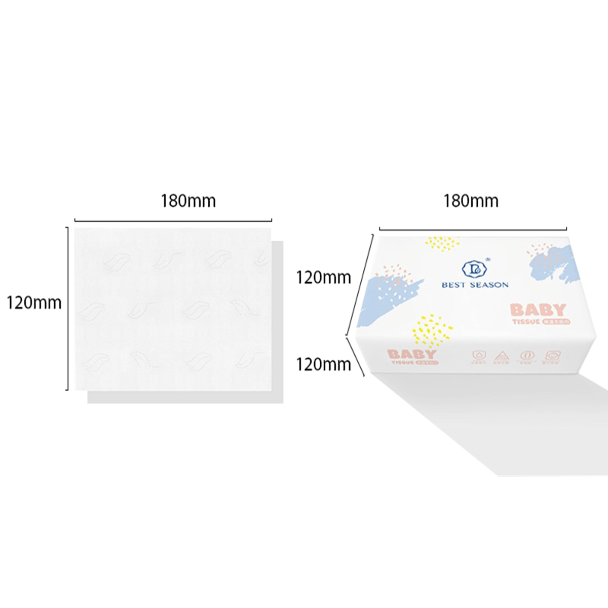 Best Season Ultra Soft Baby Tissue - 10 Packs Best Season Ultra Soft Baby Tissue - 10 Packs