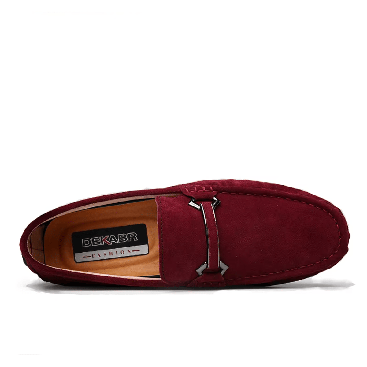 Handmade Cow Suede Loafers for Men with Breathable Comfort