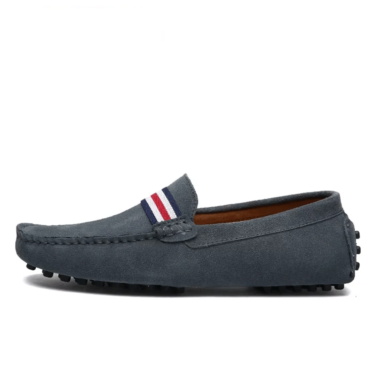 Stylish Suede Loafers for Men with Breathable Comfort Design