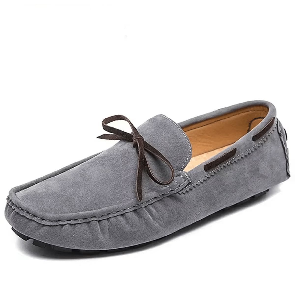 Stylish Men’s Loafers Casual Slip-On Genuine Leather Shoes