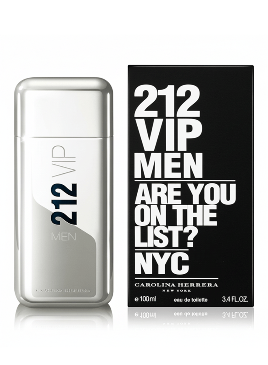 212 Vip Natural Edt for Men 100ml Carolina Herrera - Men's Eau De Toilette