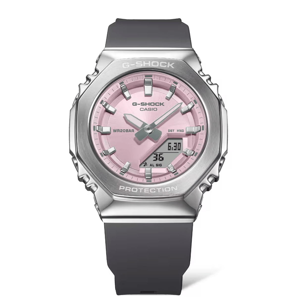 Casio G-Shock GM-S2110-4ADR Women’s Metal Bezel Analog-Digital Watch Casio - Women's Dress Watches 1