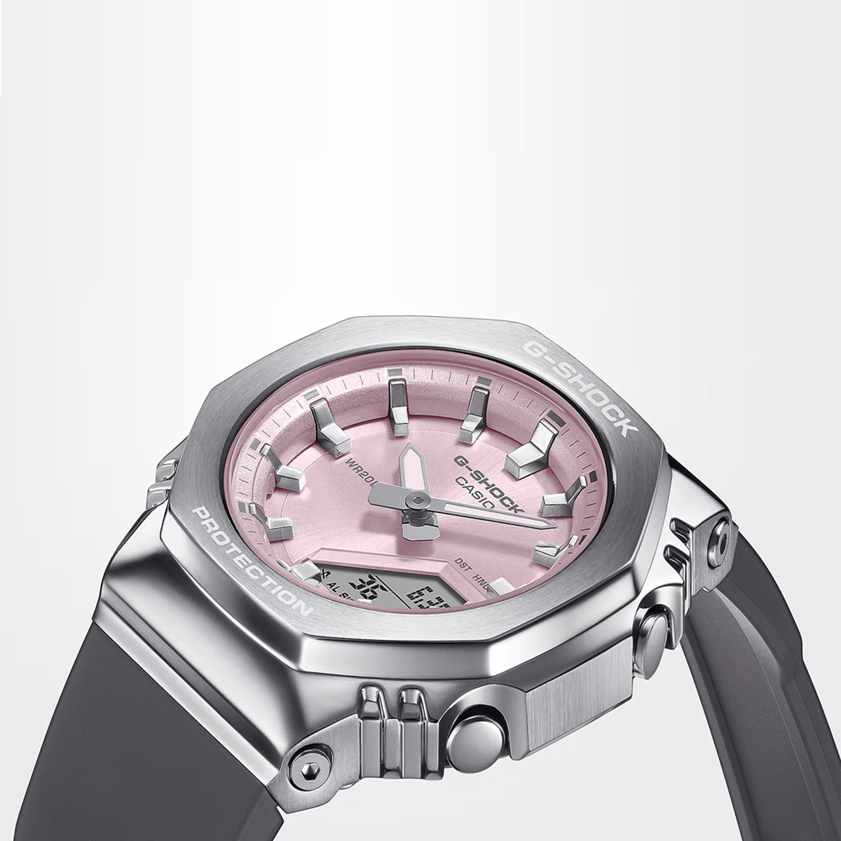 Casio G-Shock GM-S2110-4ADR Women’s Metal Bezel Analog-Digital Watch Casio G-Shock GM-S2110-4ADR Women’s Metal Bezel Analog-Digital Watch