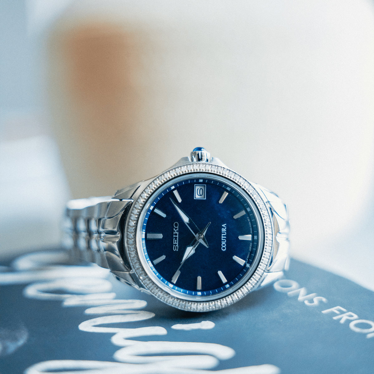 Seiko Coutura SUR591 Diamond Bezel Seiko - Women's Dress Watches 1