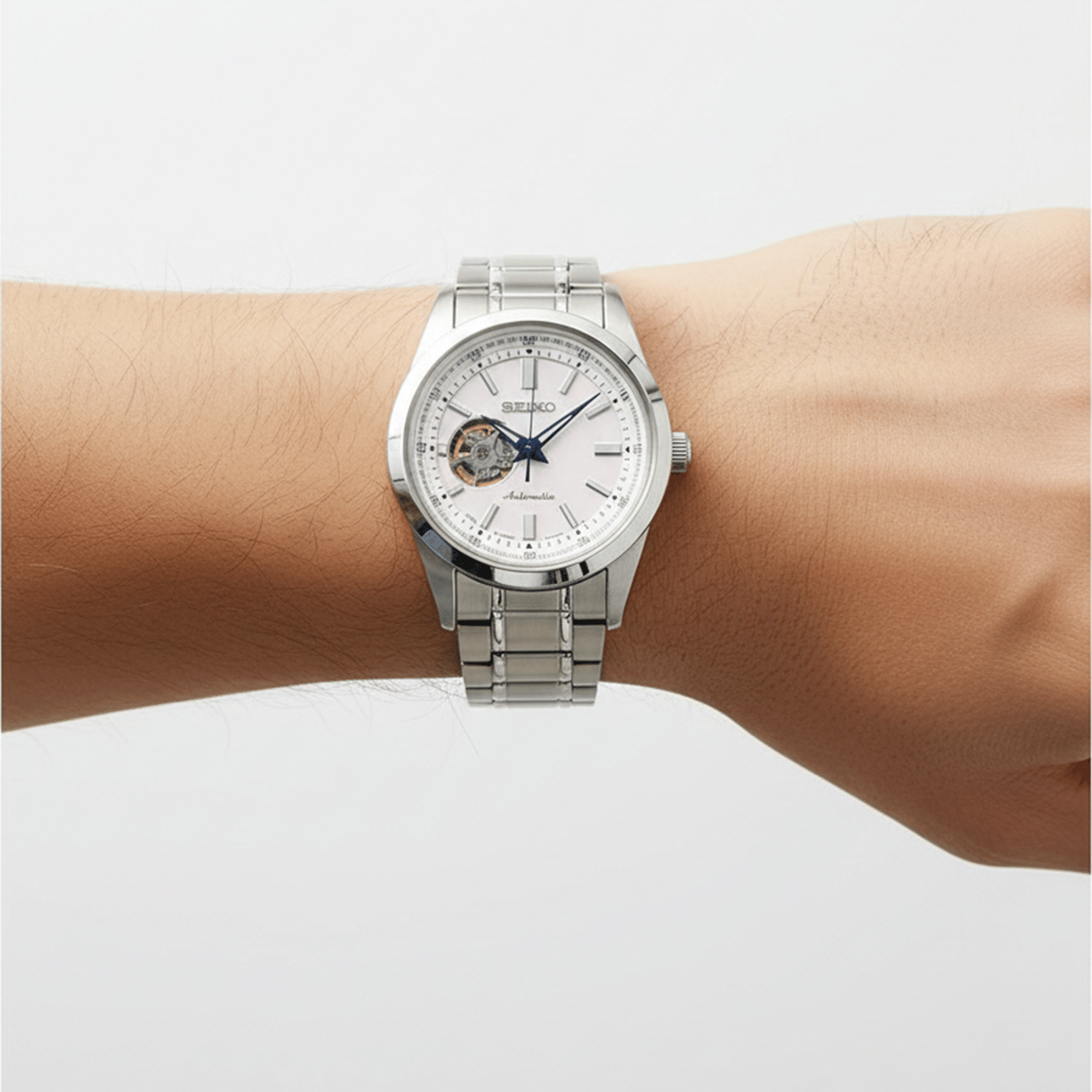 Seiko Selection SCVE049 Mechanical Open Heart Men's Watch