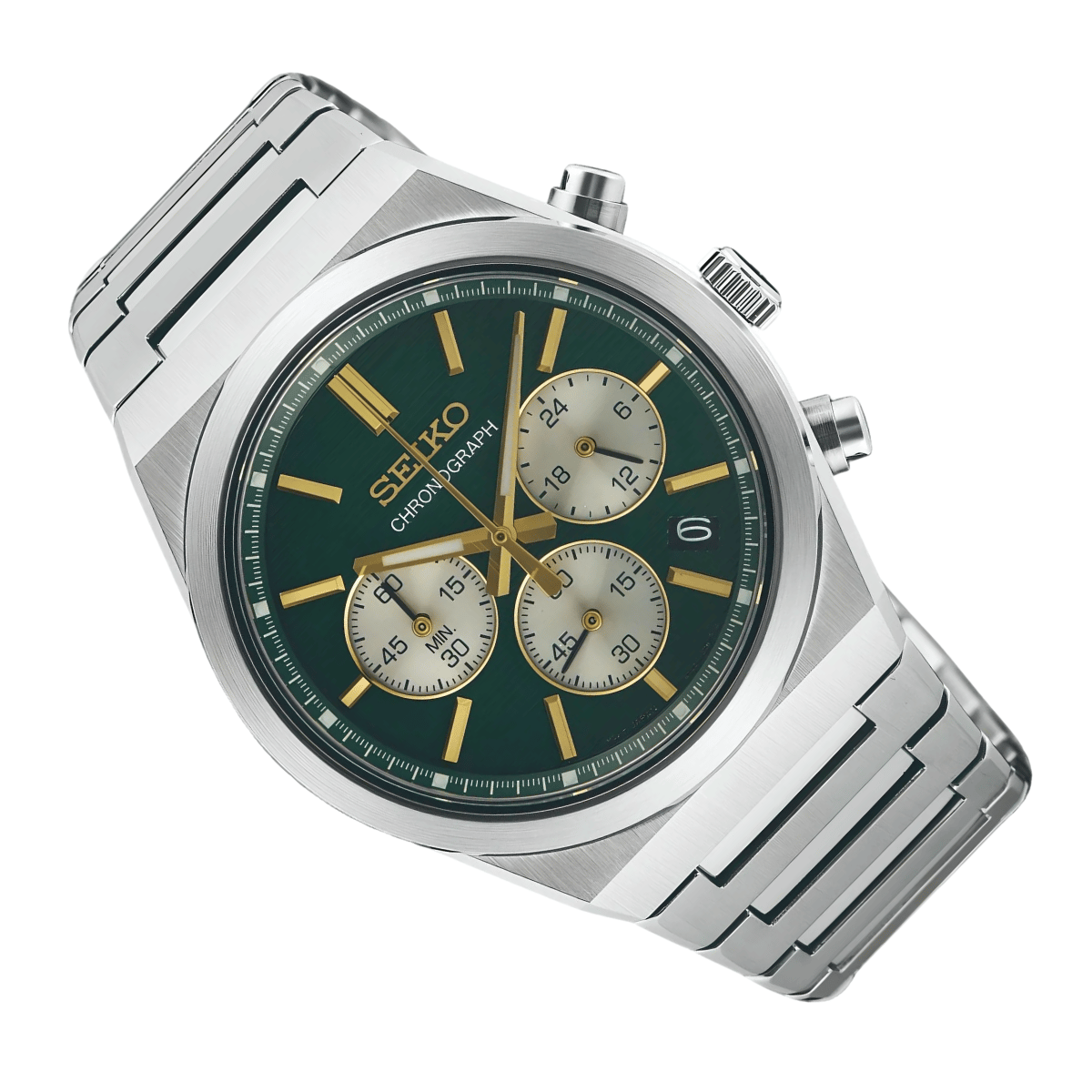 Seiko SSB461P1 Sports Chronograph Watch with Sapphire Glass Seiko - Men's Dress Watches 3