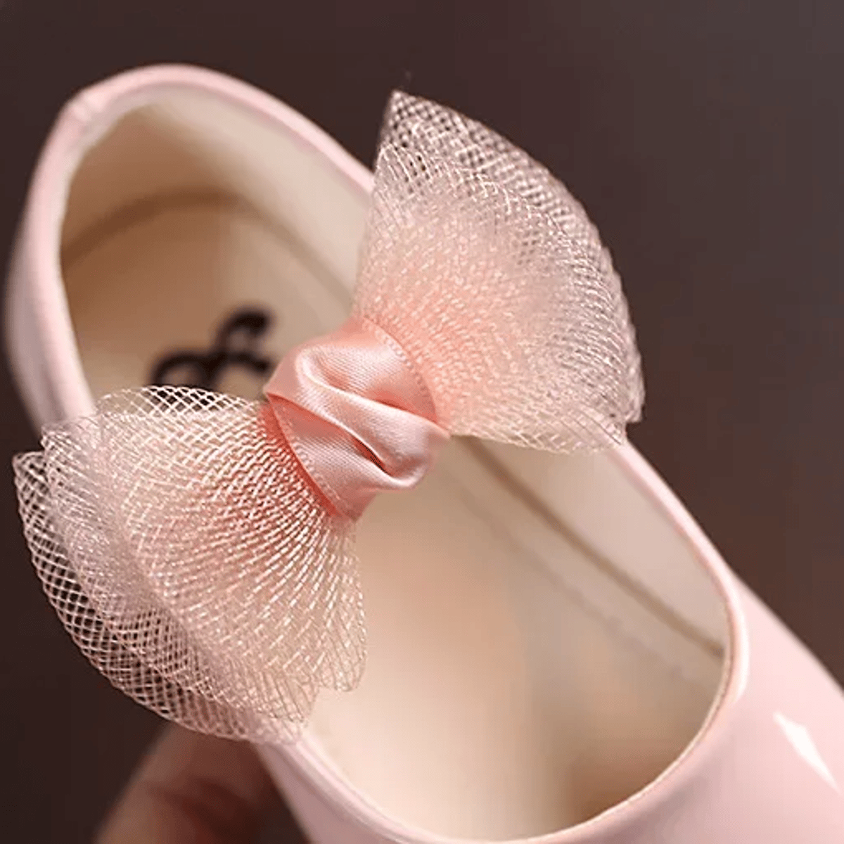 Girls Princess Leather Shoes with Shining Shell and Bow Zyczwl - Kids's Casual Shoes 2