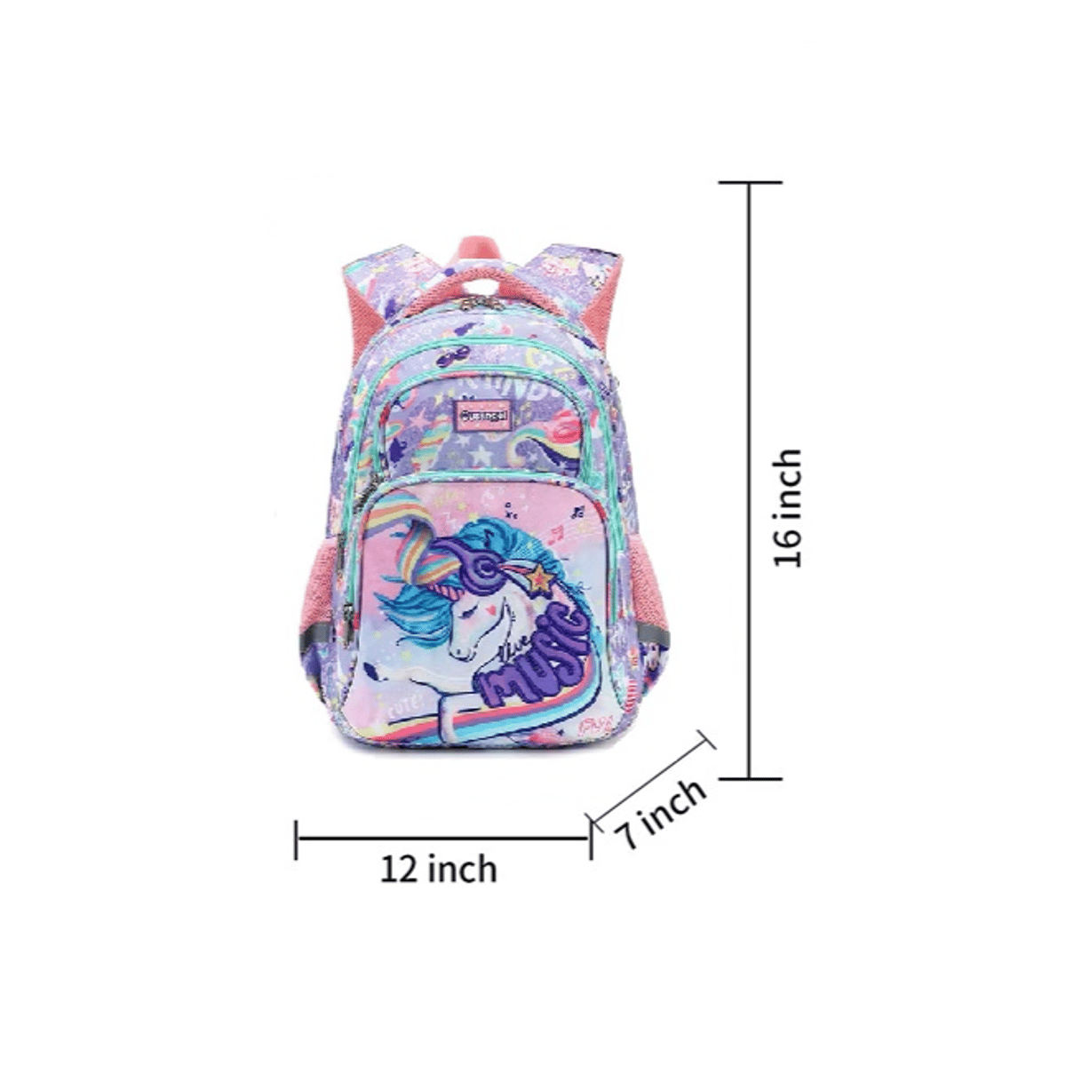 Kids Anime Cartoon School Backpack Unisex Travel Bag Fashion Igetbag - Kids's School Bags 4