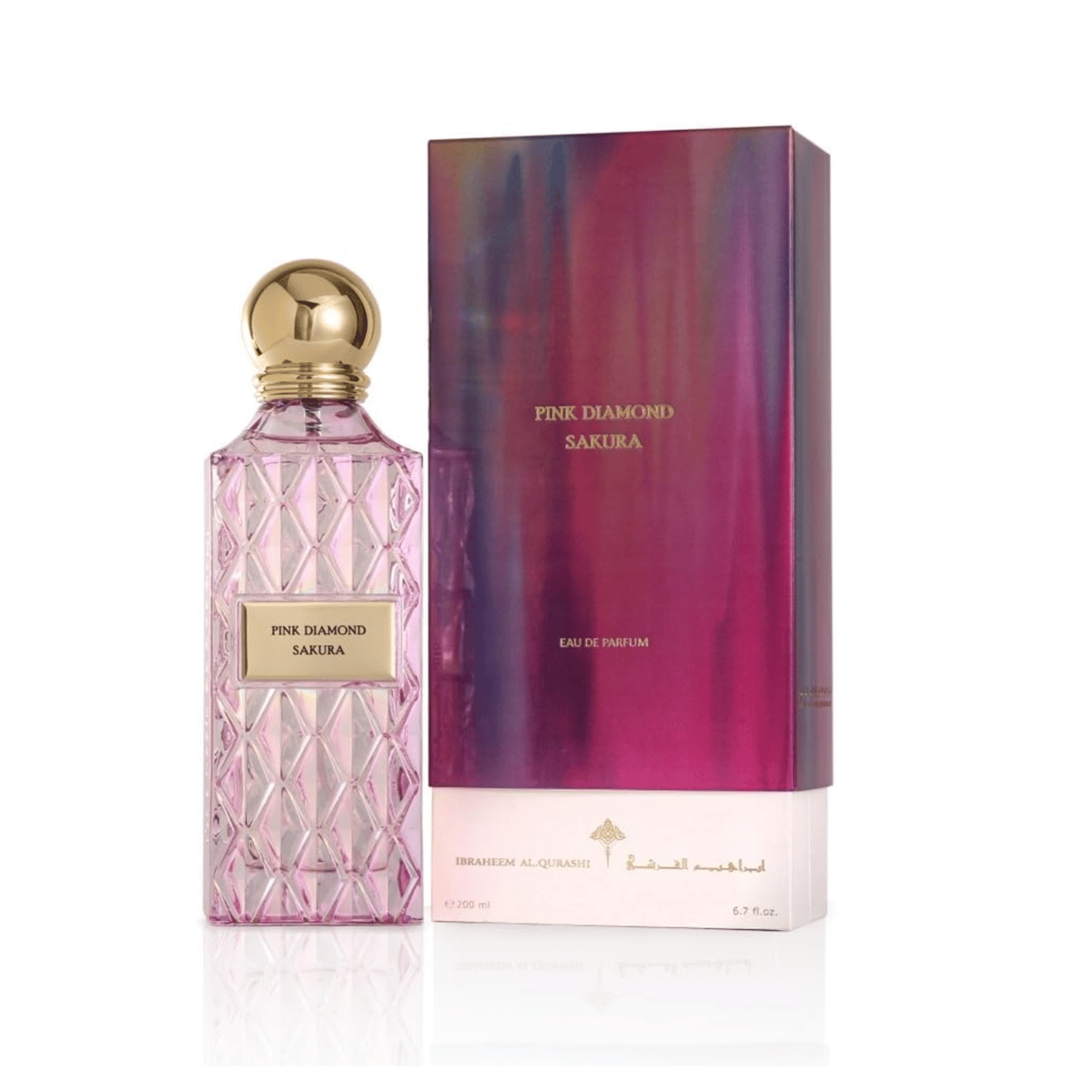 Ibraheem Al Qurashi Pink Diamond Sakura Eau de Parfum – 150ml