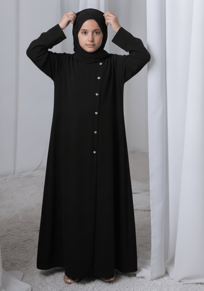 Msquare Fashion - Kids's Abayas 9