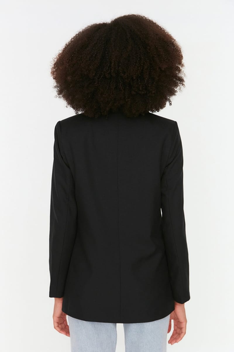 Single Breasted Blazer Jacket - Blazers & Coats 24