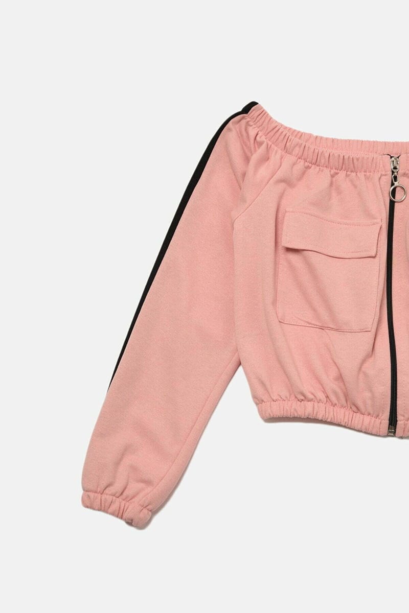 Bardot Zip Detail Sweatshirt - Sweatshirts 88