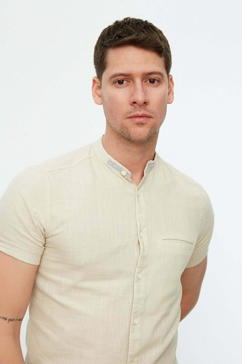 Slim Fit Judge Shirt - Short Sleeves Shirts 47