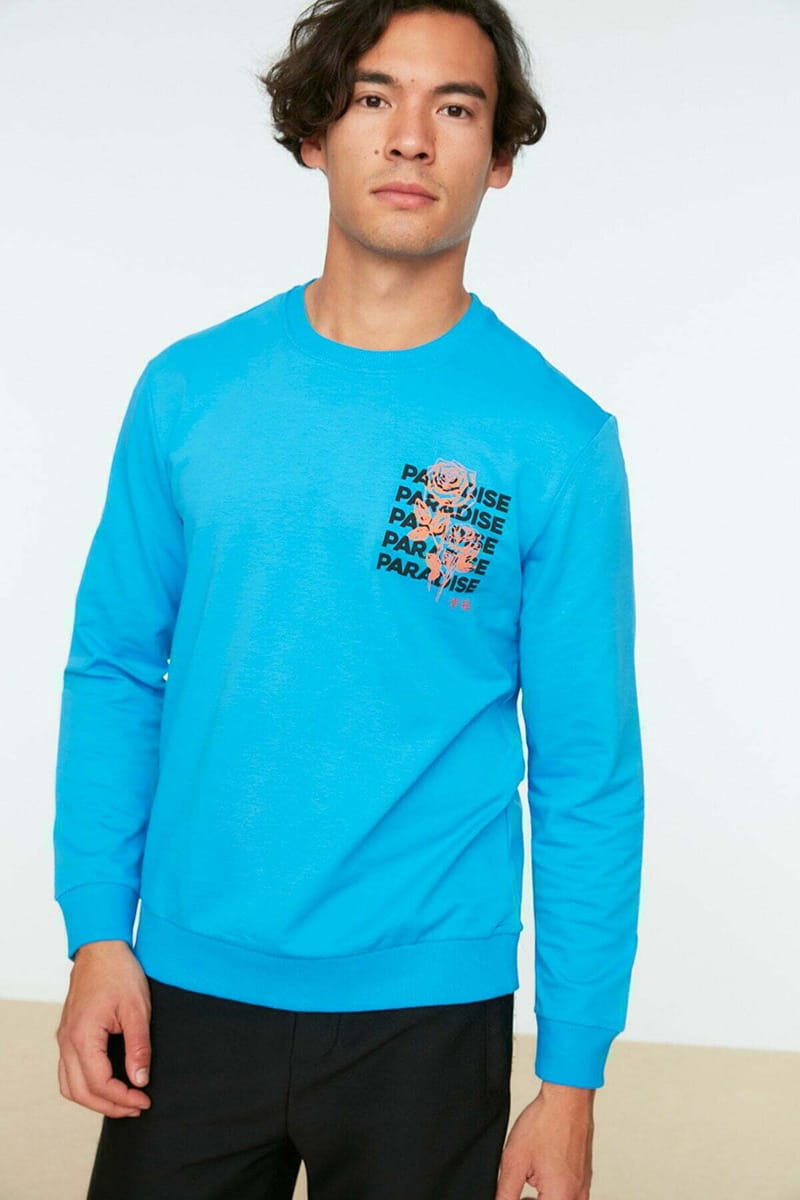 2_org_zoom Regular Fit Long Sleeve Crew Neck Printed Sweatshirt - Sweatshirts 20