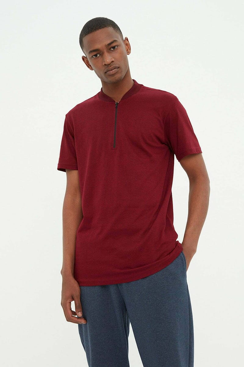 Zipped T-Shirt - Short Sleeve T-Shirt 20