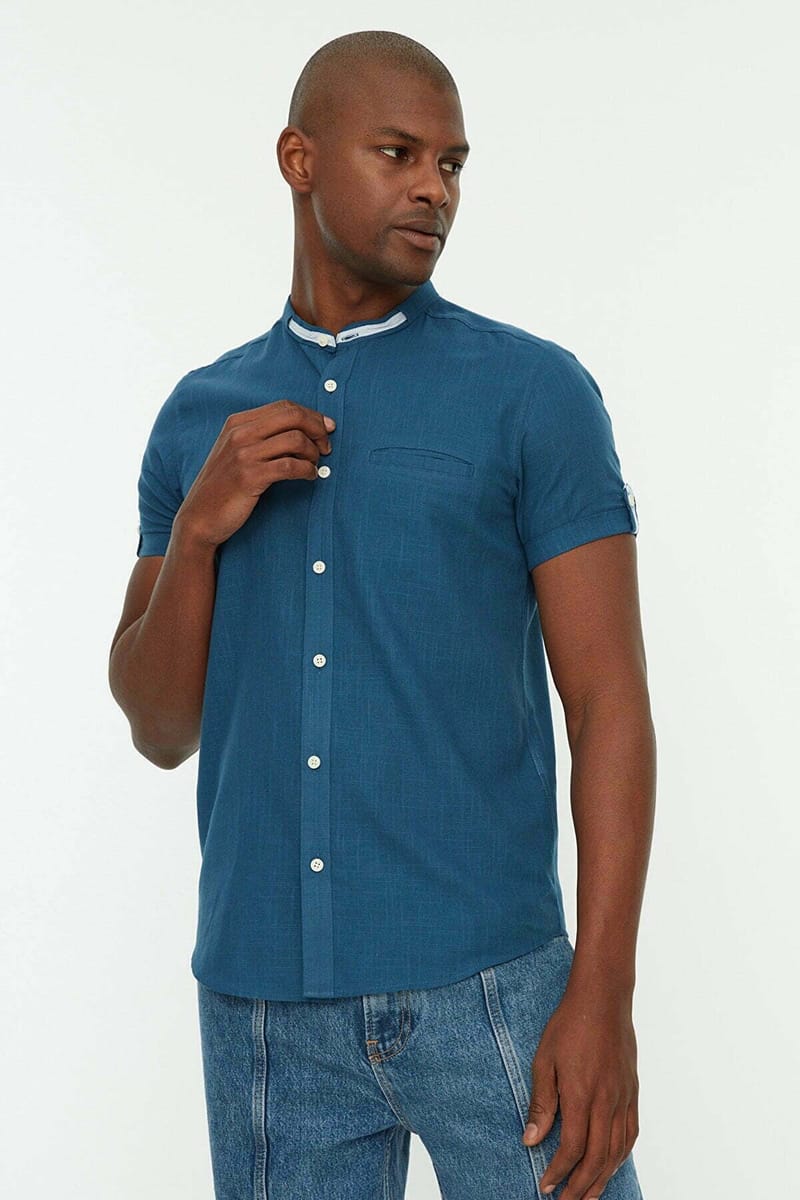 Slim Fit Judge Shirt - Short Sleeves Shirts 25