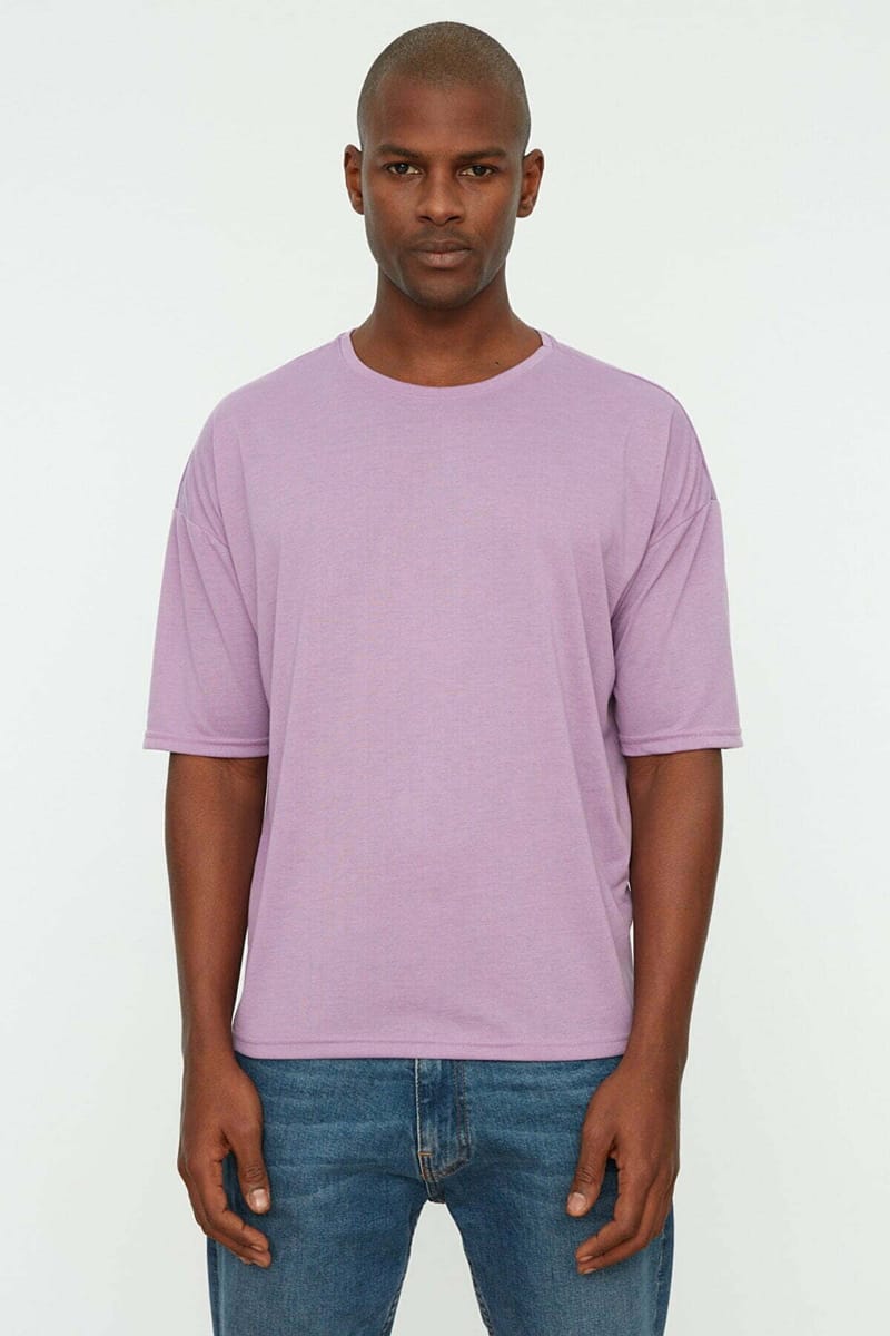 2_org_zoom Men's Crew Neck Oversize Short Sleeve T-Shirt - Short Sleeve T-Shirt 33