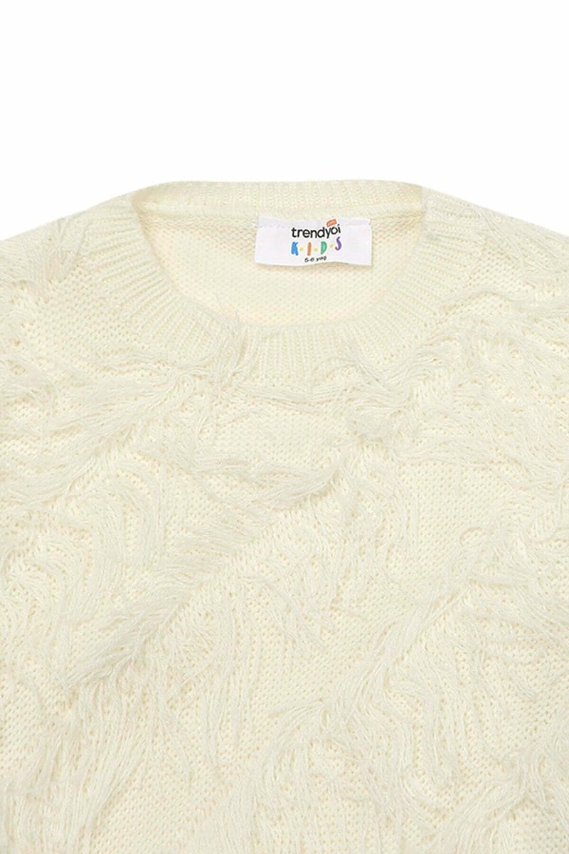 Kids Fringed Sweater - Sweaters & Cardigans 46