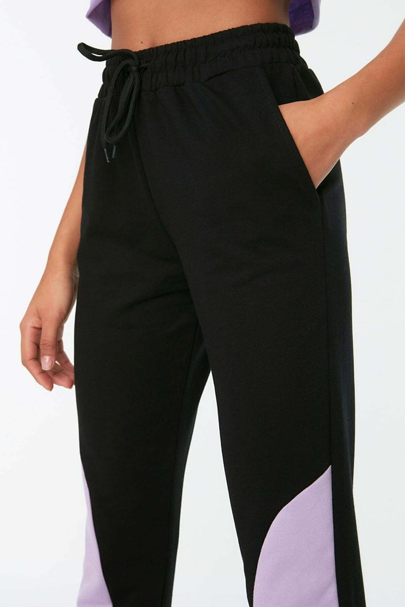 Crop Tank Top & Joggers Set - Co-ord Sets 36