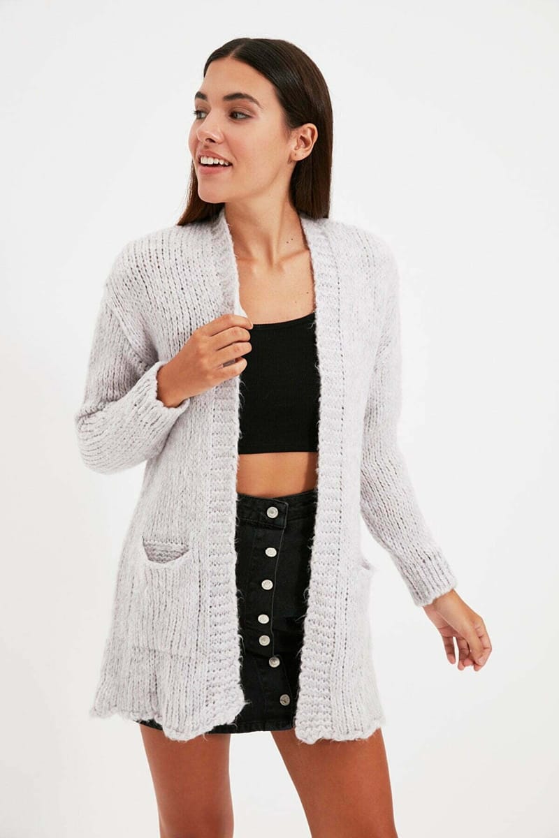 Pocket Detailed Knitwear Cardigan - Cardigans 11