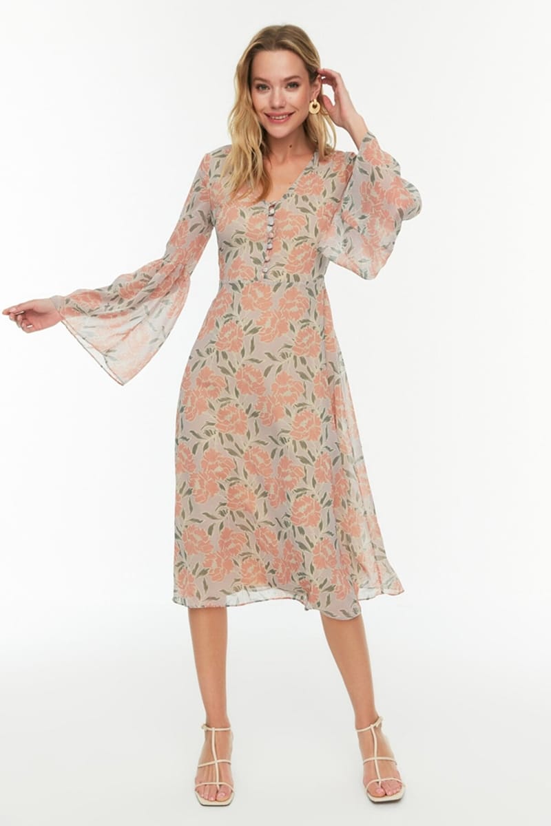 2_org_zoom Printed A Line Midi Dress - Midi Dresses 24