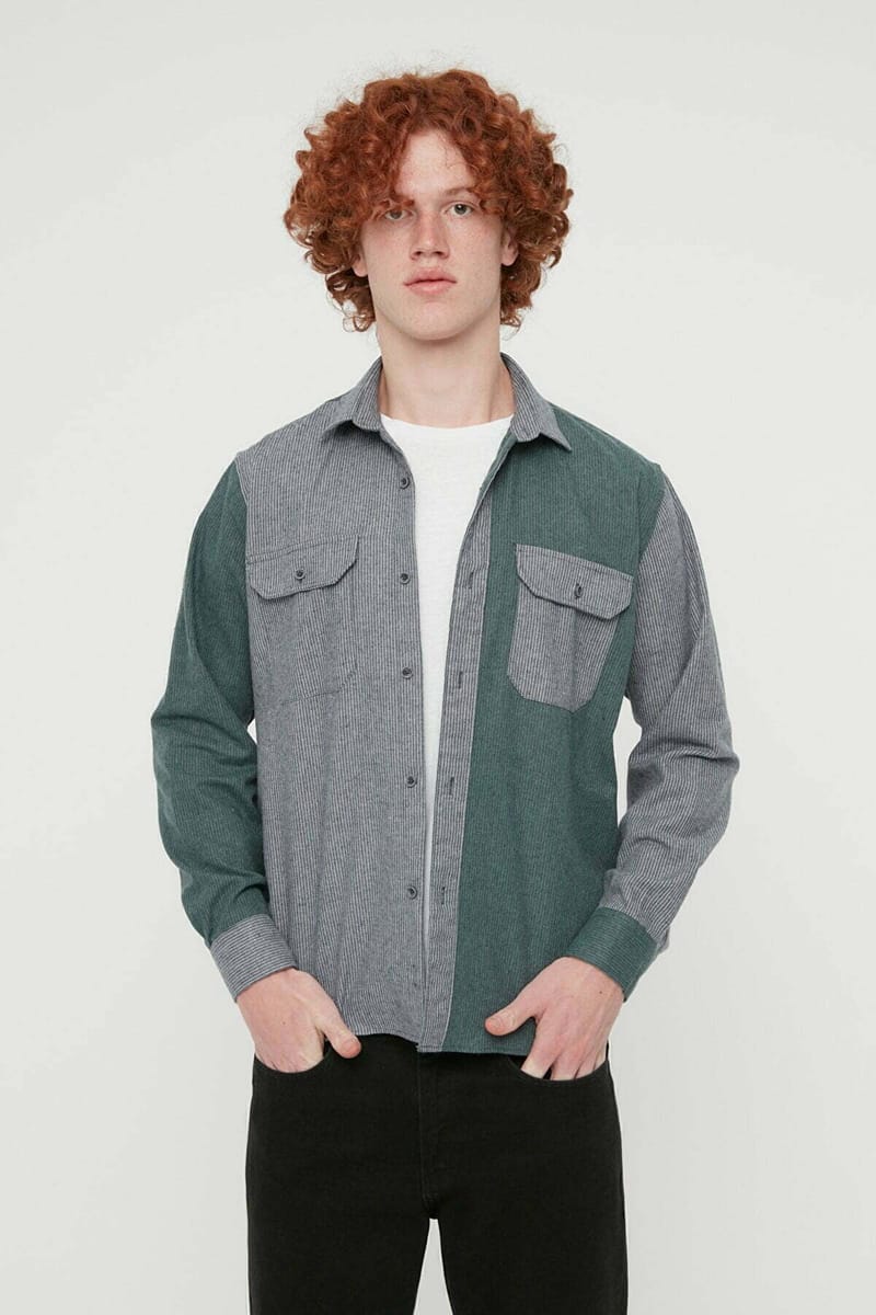 2_org_zoom Striped Relaxed Fit Shirt - Long Sleeves Shirts 20