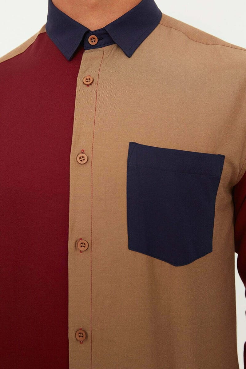 2_org_zoom Color Block Regular Fit Shirt - Long Sleeves Shirts 22