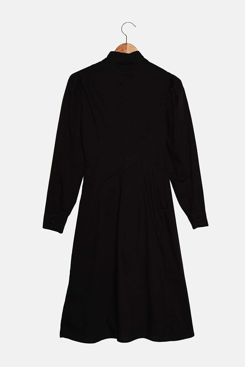 2_org_zoom Cut Out Tie Detail Dress - Midi Dresses 33