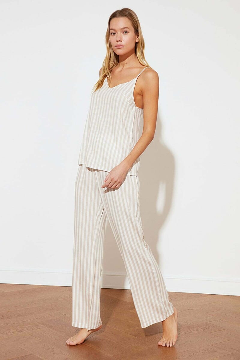 Women's Striped Pyjama Set - Pyjama Sets 17