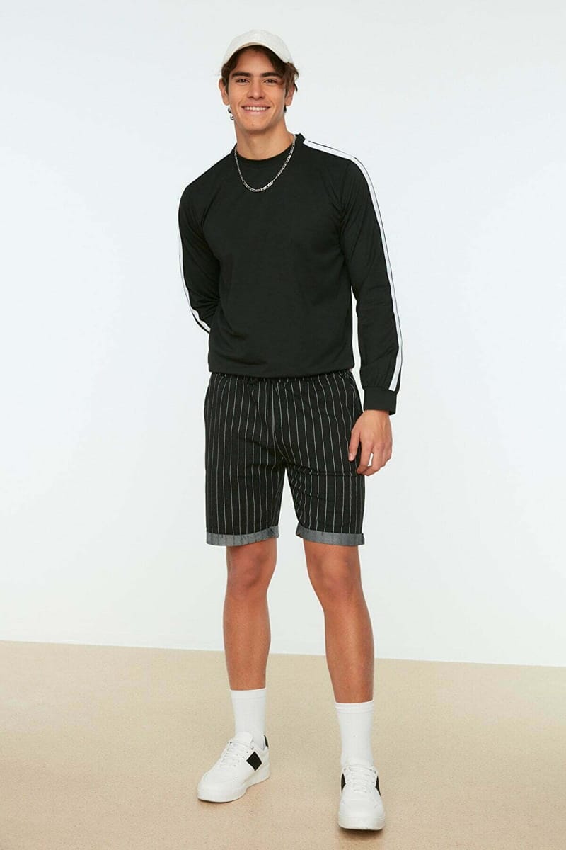 3_org_zoom Striped Drawstring Shorts - Casual Shorts 21