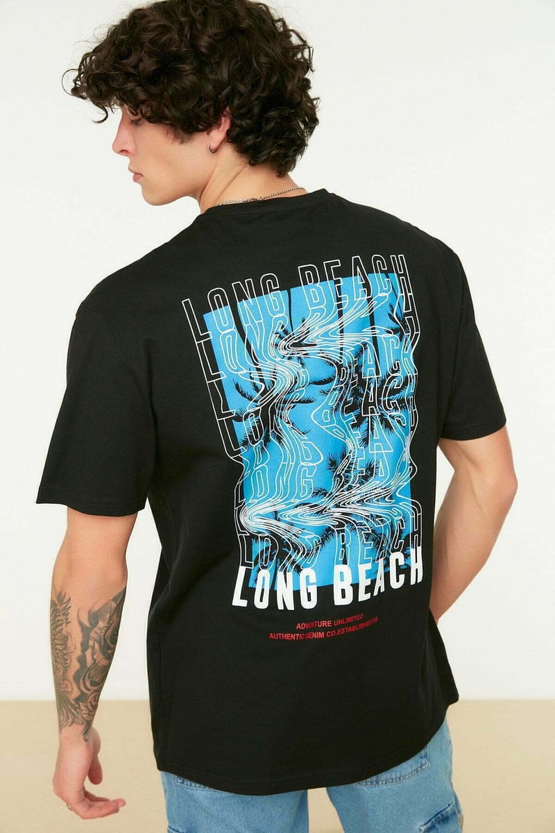 Long Beach Crew Neck T-Shirt - Short Sleeve T-Shirt 18