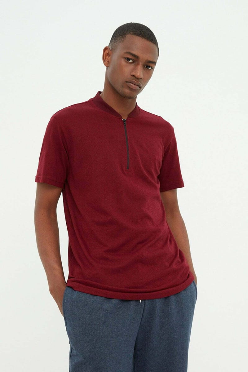Zipped T-Shirt - Short Sleeve T-Shirt 21