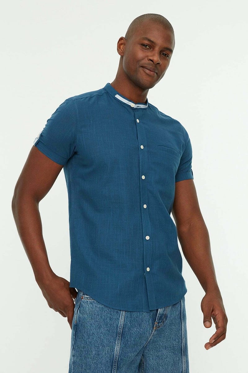 Slim Fit Judge Shirt - Short Sleeves Shirts 26