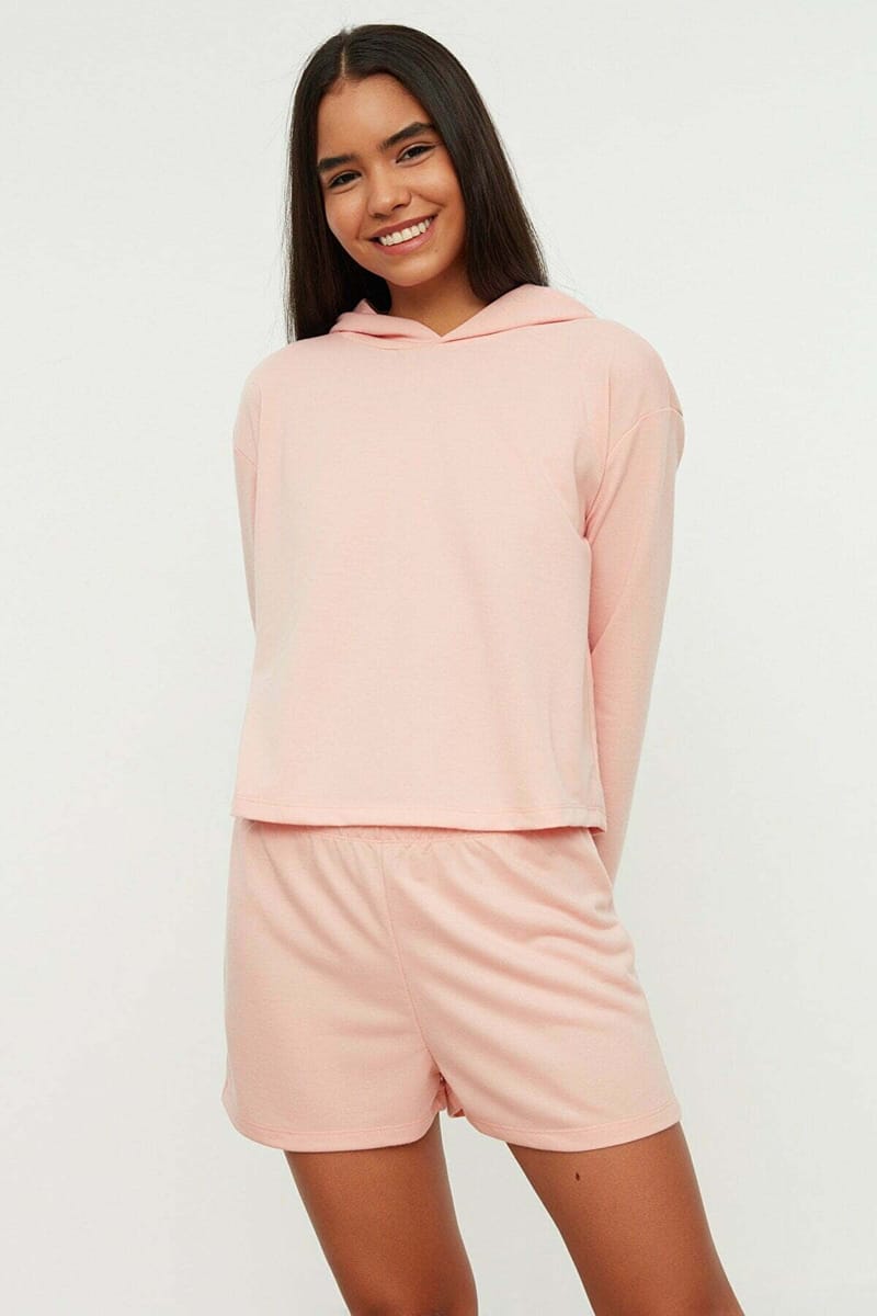 Basic Hooded  Night Suit - Co-ord Sets 25