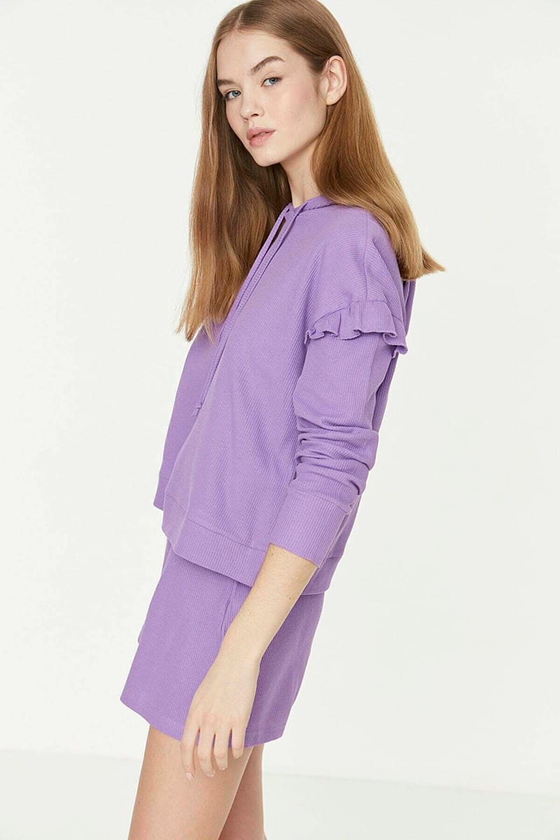 Knitted Top & Shorts Set - Co-ord Sets 21