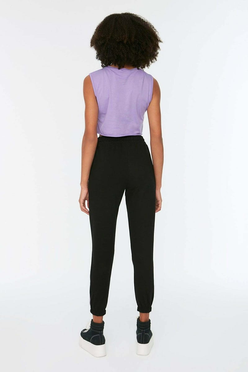 Crop Tank Top & Joggers Set - Co-ord Sets 37