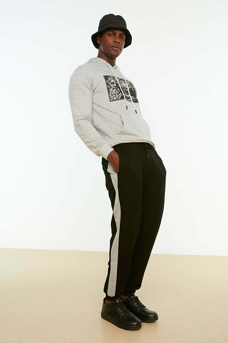 Regular Fit Elastic Leg Sweatpants - Sweatpants 25