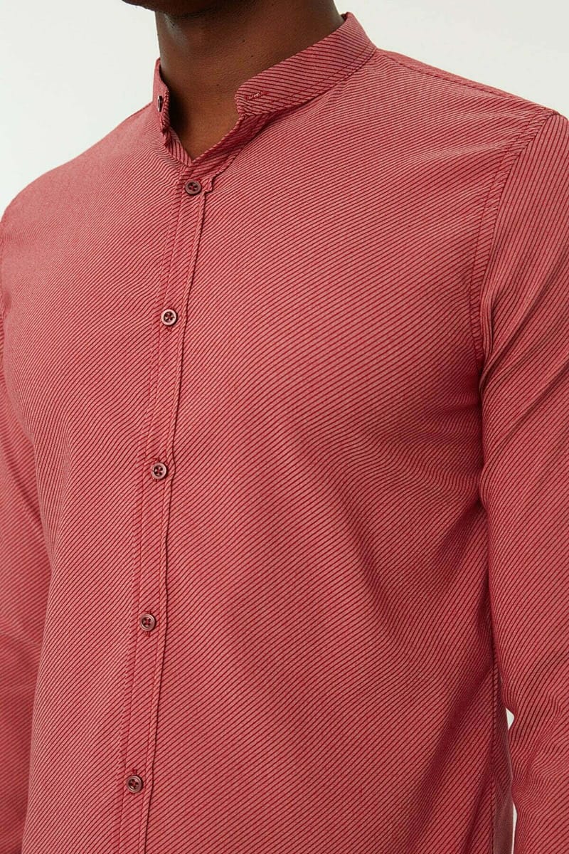 3_org_zoom Slim Fit Classic Collar Long Sleeve Shirt - Long Sleeves Shirts 21