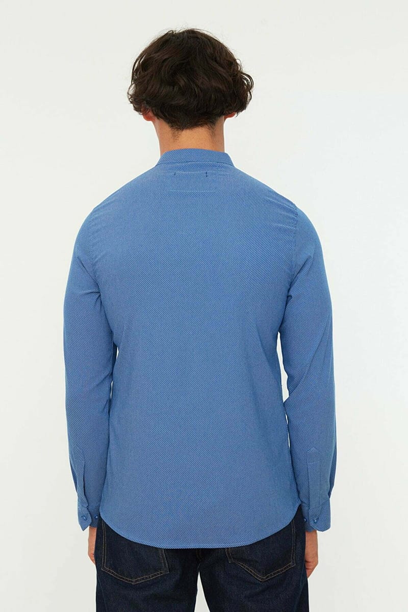 Slim Fit Classic Collar Long Sleeve Shirt - Long Sleeves Shirts 39