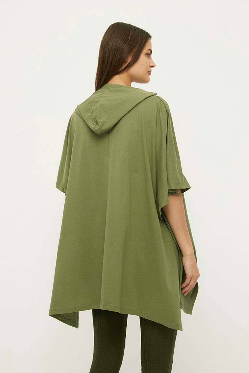 3_org_zoom Pocket Detail Hooded Maternity Dress Sweatshirt - Maternity Dresses 17