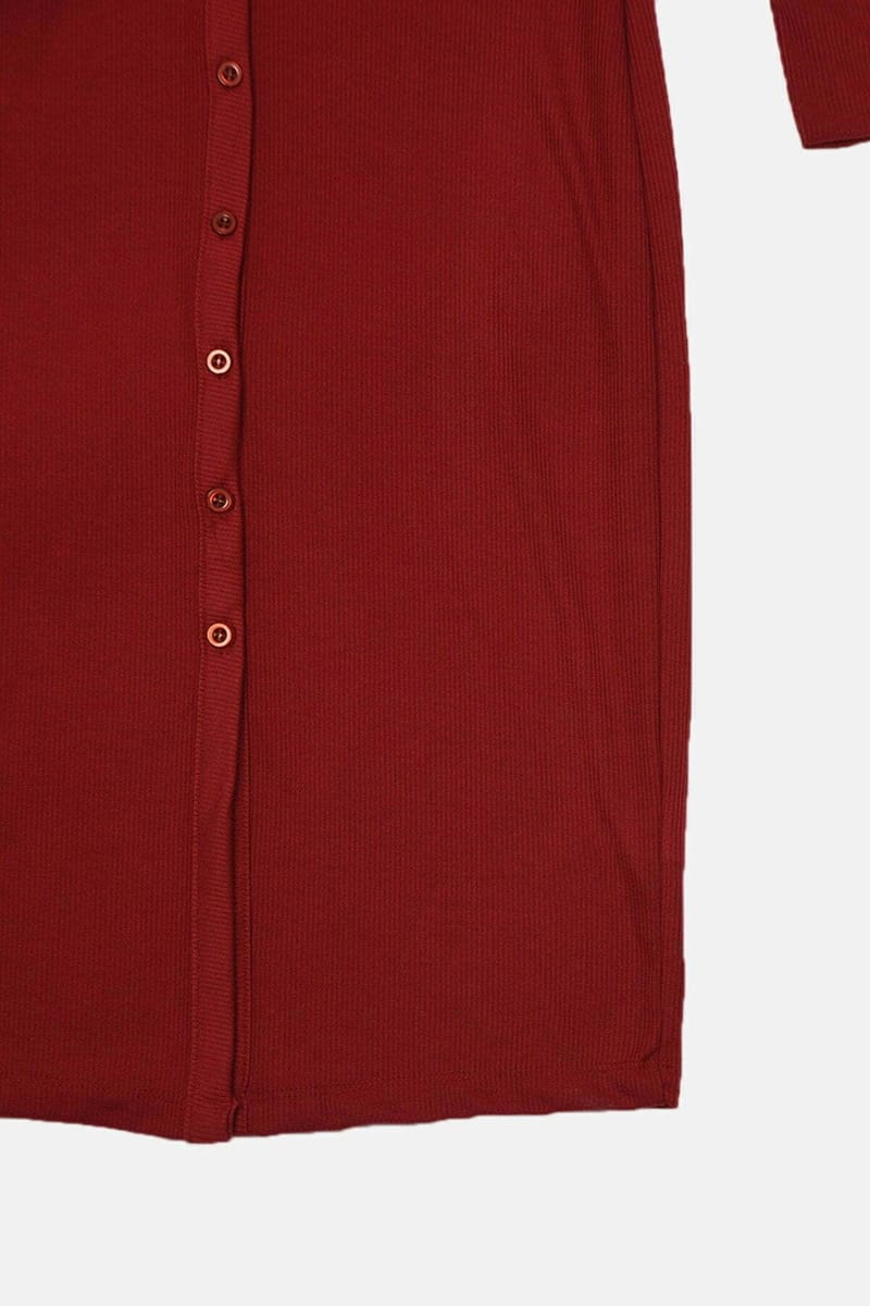 Cut Out Detail Shirt Dress - Party Dresses 39