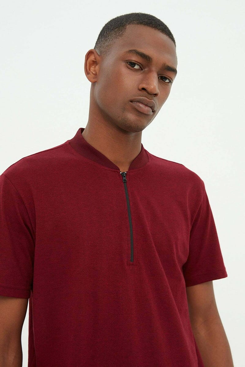 Zipped T-Shirt - Short Sleeve T-Shirt 22