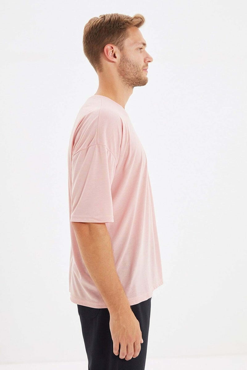 4_org_zoom Men's Crew Neck Oversize Short Sleeve T-Shirt - Short Sleeve T-Shirt 65