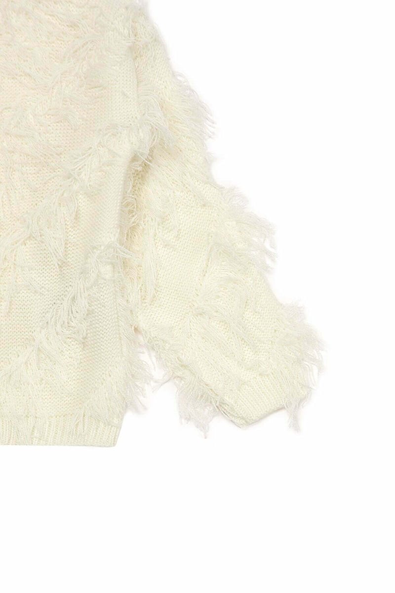 Kids Fringed Sweater - Sweaters & Cardigans 48