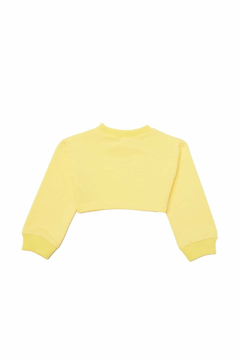 4_org_zoom Girl's Knitted Slim Sweatshirt - Hoodies & Sweatshirts 143