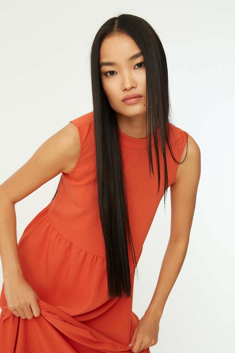 High Neck Tiered Dress - Midi Dresses 70