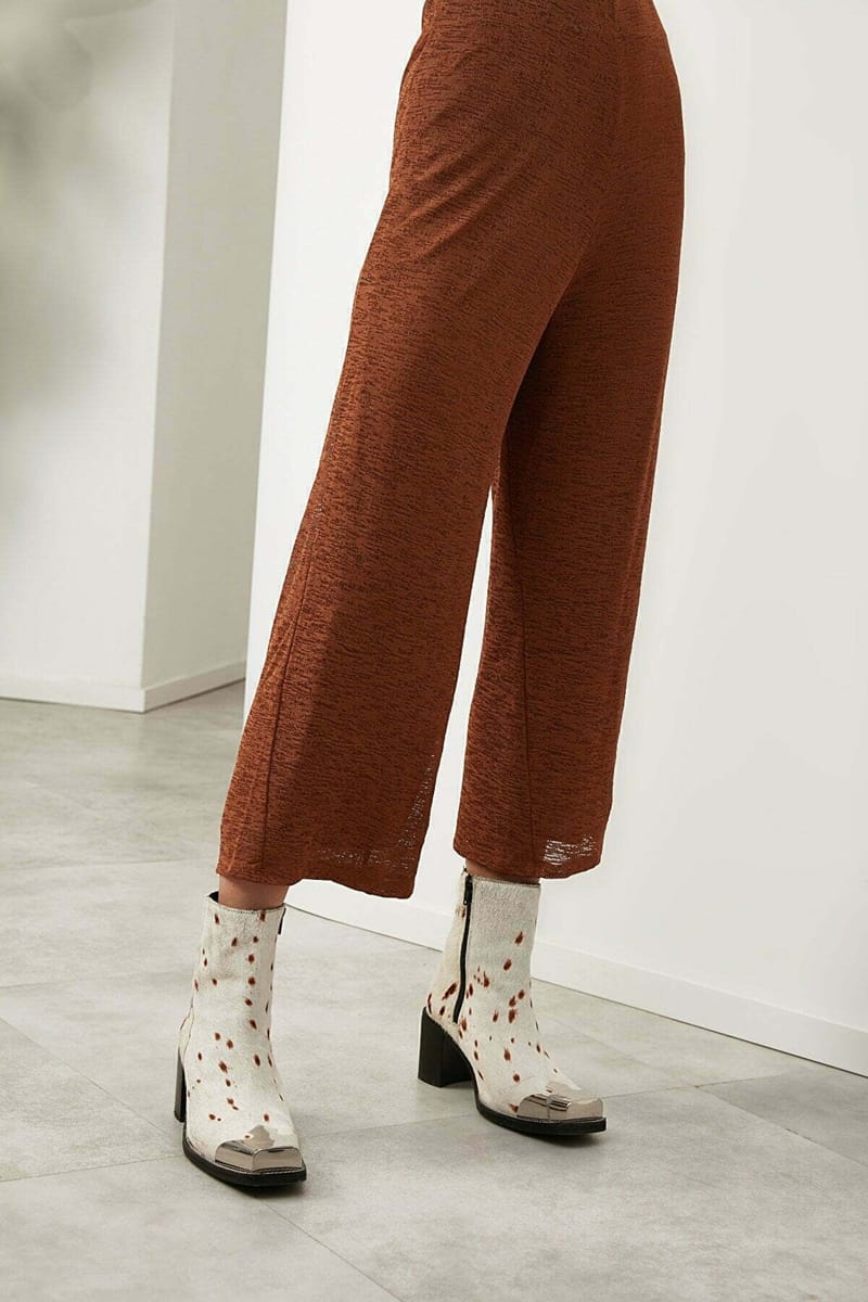 Wide Leg Ankle Pants - Trousers 18