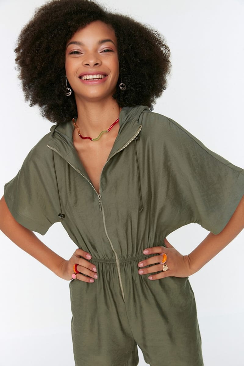 4_org_zoom Zip Detail Knitted Playsuit - Playsuits 17