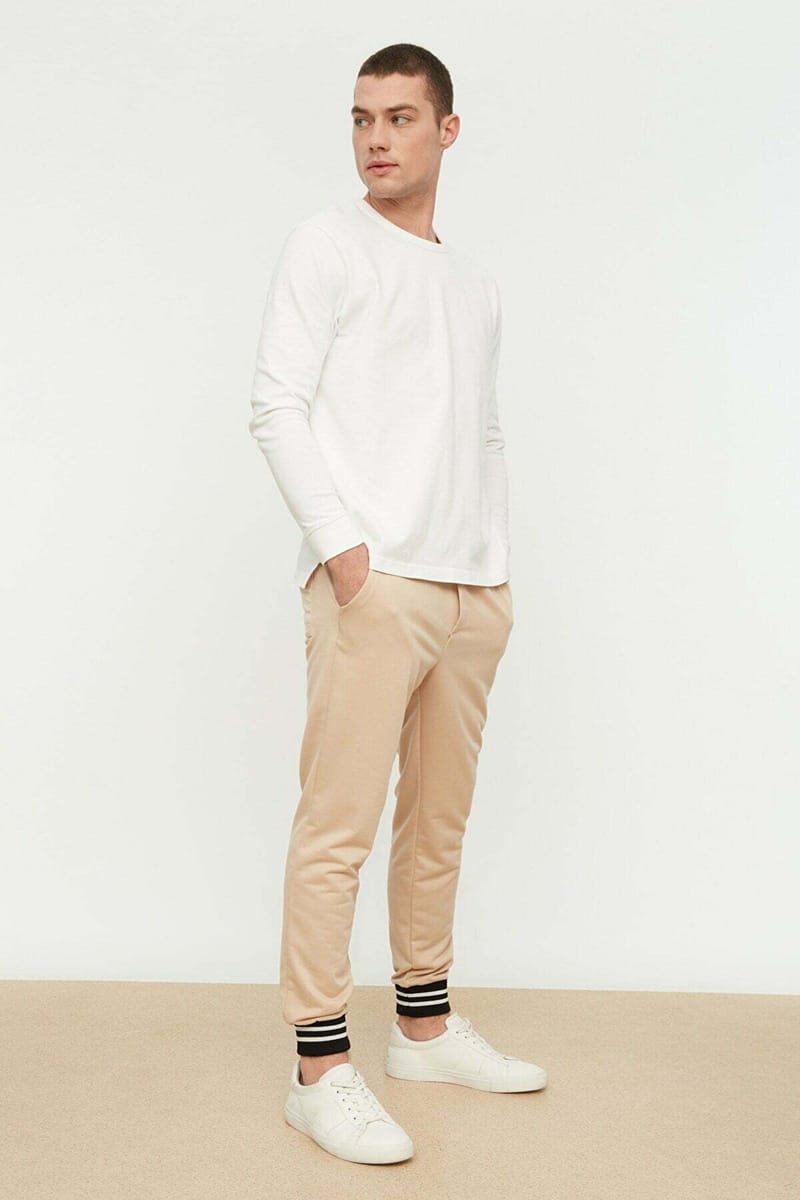 Contrast Cuff Sweatpants - Sweatpants 20