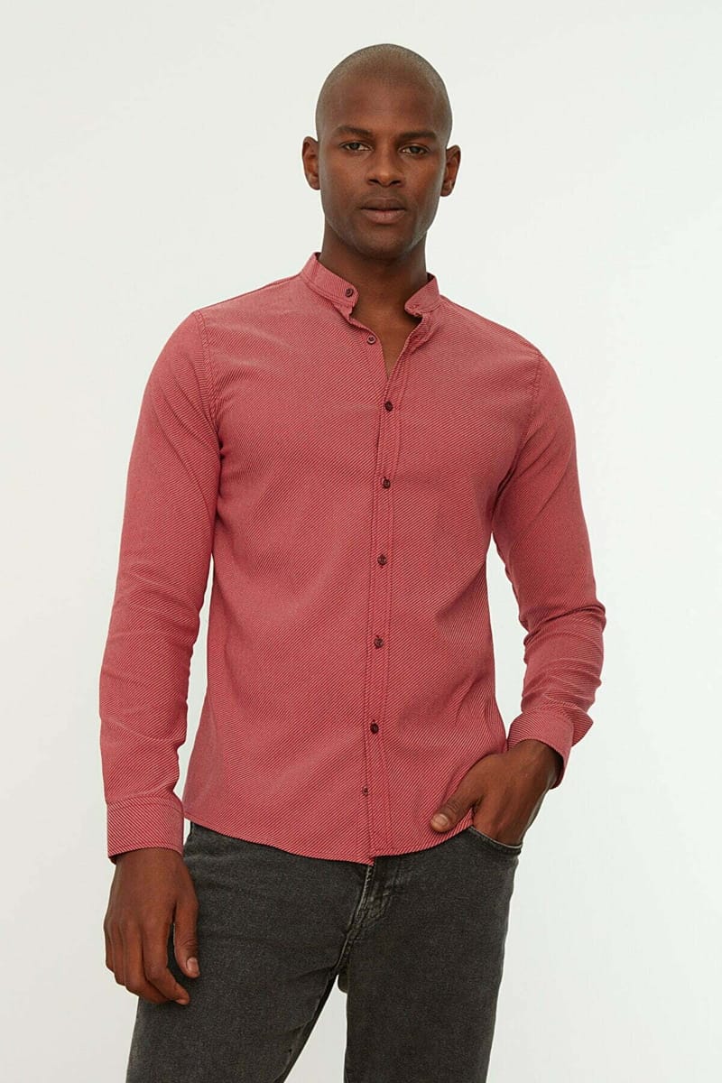 4_org_zoom Slim Fit Classic Collar Long Sleeve Shirt - Long Sleeves Shirts 20